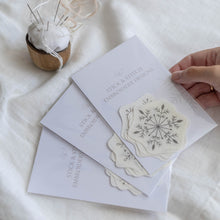 Load image into Gallery viewer, Stick and Stitch Snowflakes embroidery designs
