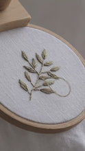 Load and play video in Gallery viewer, Botanical embroidery patterns, set of 5
