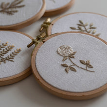 Load image into Gallery viewer, Botanical embroidery patterns, set of 5
