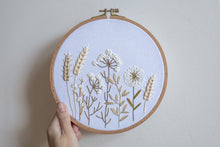 Load image into Gallery viewer, Wildflowers embroidery pattern
